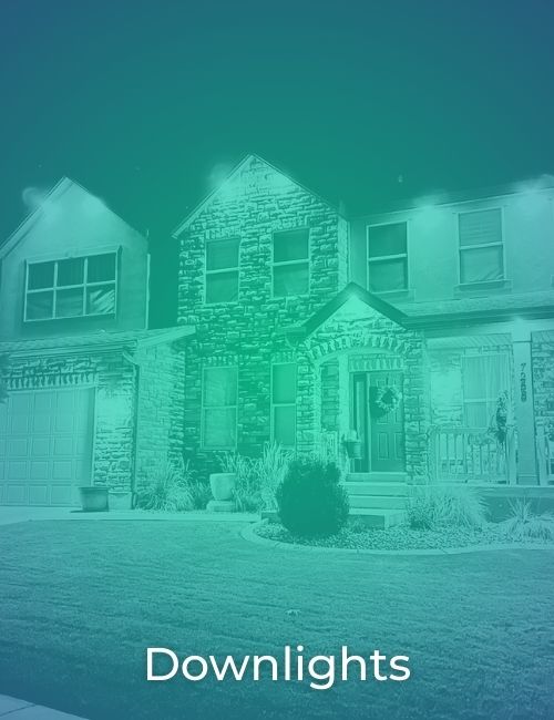 house that Trimlight Chicago put lights on