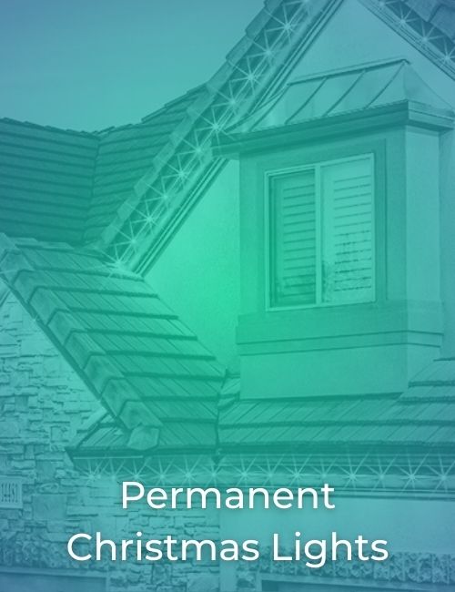 house that Trimlight Chicago put lights on