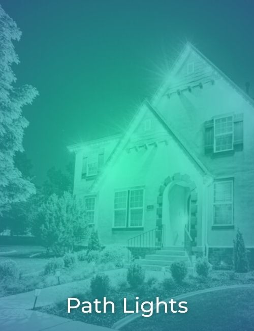 house that Trimlight Chicago put lights on