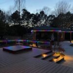 house that Trimlight Chicago put lights on