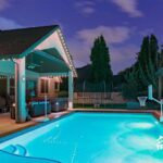 house that Trimlight Chicago put lights on