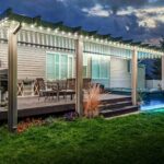 house that Trimlight Chicago put lights on