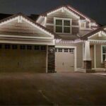 house that Trimlight Chicago put lights on