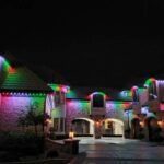 house that Trimlight Chicago put lights on