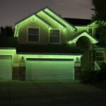house that Trimlight Chicago put lights on