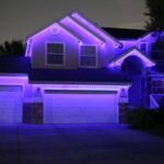 house that Trimlight Chicago put lights on