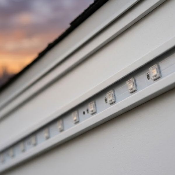 permanent lighting close up