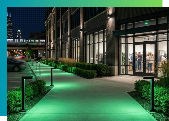 commercial path lighting